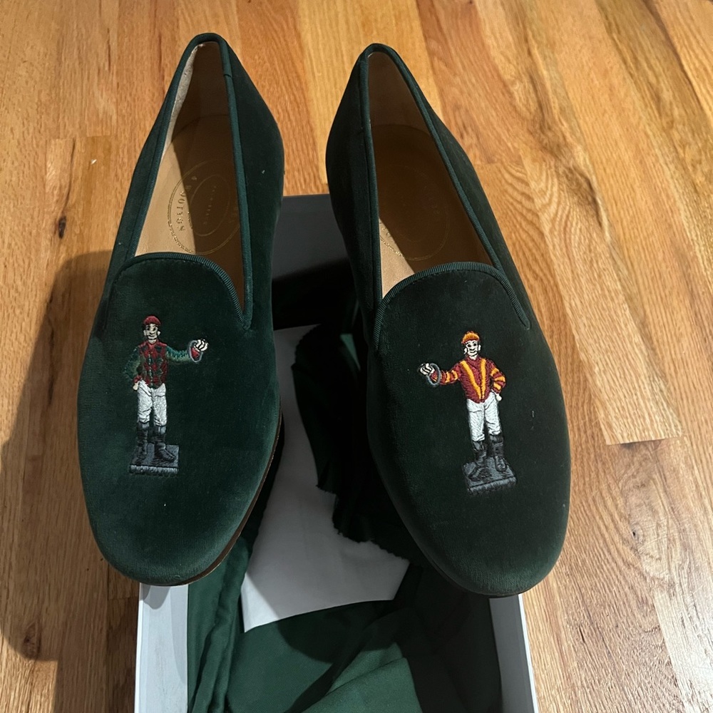 Stubbs and Wooten Mens Jockey Slipper BRAND NEW size 11